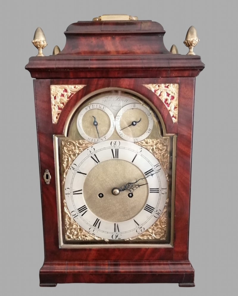 A Fabulous George 111 Bracket Clock By Thomas Brett, London